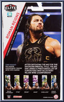 Roman Reigns from WWE Elite Collection - Series  62 manufactured by Mattel [Back]