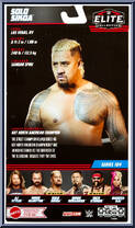 Solo Sikoa from WWE Elite Collection - Series 104 manufactured by Mattel [Back]