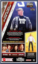 Stone Cold Steve Austin from WWE Elite Collection - Monday Night War - Series 1 manufactured by Mattel [Back]