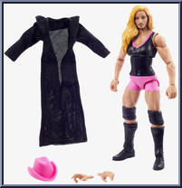 Trish Stratus (Pink Hat) from WWE Elite Collection - Series  88 manufactured by Mattel [Loose]