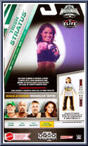 Trish Stratus from WWE Elite Collection - Wrestlemania - 2024 manufactured by Mattel [Back]