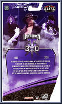 Undertaker (30th Anniversary) from WWE Elite Collection - Series  79 manufactured by Mattel [Back]