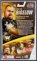 Bam Bam Bigelow from WWE Elite Collection - Legends - Series 11 manufactured by Mattel [Back]