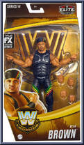 D'Lo Brown from WWE Elite Collection - Legends - Series 19 manufactured by Mattel [Front]