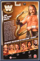 Jake "The Snake" Roberts from WWE Elite Collection - Legends - Series  2 manufactured by Mattel [Back]