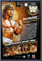 Kerry Von Erick (White Trunks) from WWE Elite Collection - Legends - Series  6 manufactured by Mattel [Back]