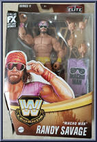 Macho Man Randy Savage (Yellow Shorts) from WWE Elite Collection - Legends - Series 11 manufactured by Mattel [Front]