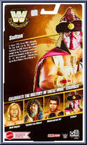 Sultan from WWE Elite Collection - Legends - Series 22 manufactured by Mattel [Back]