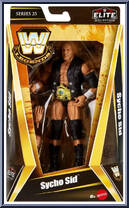 Sycho Sid from WWE Elite Collection - Legends - Series 25 manufactured by Mattel [Front]