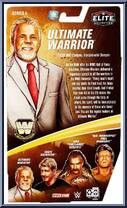 Ultimate Warrior from WWE Elite Collection - Legends - Series  8 manufactured by Mattel [Back]