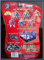Rock from WWE Flex 'Ems - Series  1 manufactured by Jakks Pacific [Back]