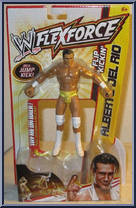 Alberto Del Rio from WWE Flex Force - Yellow Card manufactured by Mattel [Front]