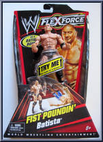 Batista from WWE Flex Force - Red Card manufactured by Mattel [Front]