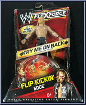 Edge from WWE Flex Force - Red Card manufactured by Mattel [Front]