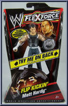 Matt Hardy from WWE Flex Force - Red Card manufactured by Mattel [Front]