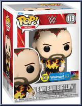 Bam Bam Bigelow (Glows in the Dark) from WWE - Pop! Vinyl Figures manufactured by Funko [Front]