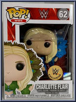 Charlotte Flair (Blue) from WWE - Pop! Vinyl Figures manufactured by Funko [Front]
