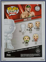 John Cena (U Cant C Me) from WWE - Pop! Vinyl Figures manufactured by Funko [Back]