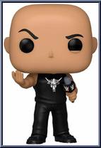 Rock (Black Shirt) from WWE - Pop! Vinyl Figures manufactured by Funko [Loose]