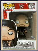 Undertaker (Black Leather) from WWE - Pop! Vinyl Figures manufactured by Funko [Front]