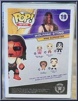 Wolfpac Sting from WWE - Pop! Vinyl Figures manufactured by Funko [Back]
