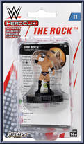Rock from WWE HeroClix - Basic Series manufactured by WizKids [Front]