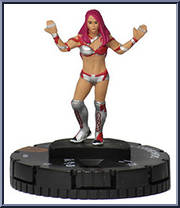 Sasha Banks from WWE HeroClix - Basic Series manufactured by WizKids [Loose]