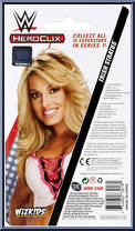 Trish Stratus from WWE HeroClix - Basic Series manufactured by WizKids [Back]