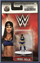Nikki Bella from WWE - Nano MetalFigs manufactured by Jada Toys [Front]