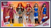Natalya / Lynch / Sasha / Brie / Nikki from WWE - Dolls manufactured by Mattel [Front]