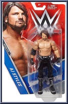 AJ Styles from WWE - Series  73 manufactured by Mattel [Front]