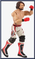 AJ Styles from WWE - Series  82 manufactured by Mattel [Loose]