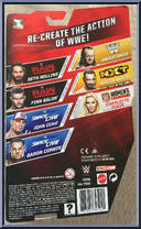 Finn Balor from WWE - Series  71 manufactured by Mattel [Back]