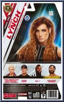 Becky Lynch from WWE - Series 143 manufactured by Mattel [Back]