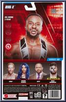 Big E from WWE - Series 128 manufactured by Mattel [Back]