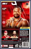 Big E from WWE - Top Picks - 2023 manufactured by Mattel [Back]