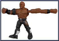 Bobby Lashley from WWE - Bend 'N Bash - Series 2 manufactured by Mattel [Loose]