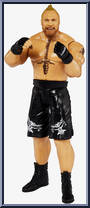 Brock Lesnar from WWE - Series 135 manufactured by Mattel [Loose]
