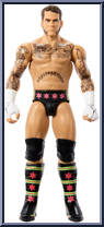 CM Punk (Chase) from WWE - Series 150 manufactured by Mattel [Loose]