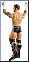 CM Punk (Chase) from WWE - Series 150 manufactured by Mattel [Loose]