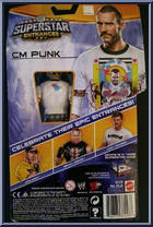 CM Punk from WWE - Superstar Entrances manufactured by Mattel [Back]