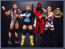 CM Punk / Van Dam / LA Knight / Kane Action Figure