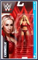 Carmella from WWE - Series 129 manufactured by Mattel [Front]