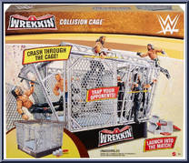 Collision Cage from WWE - Wrekkin' manufactured by Mattel [Front]