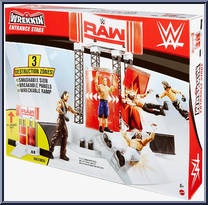 Entrance Stage from WWE - Wrekkin' manufactured by Mattel [Front]