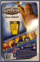 Hulk Hogan from WWE - Superstar Entrances manufactured by Mattel [Back]