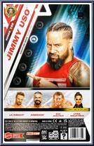Jimmy Uso from WWE - Series 155 manufactured by Mattel [Back]