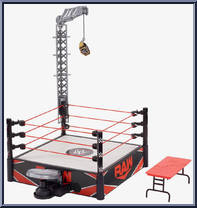Kickout Ring from WWE - Wrekkin' manufactured by Mattel [Loose]