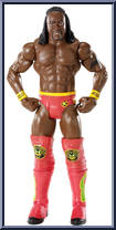 Kofi Kingston from WWE - Series  15 manufactured by Mattel [Loose]