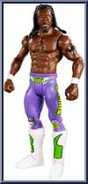 Kofi Kingston from WWE - Series  46 manufactured by Mattel [Loose]